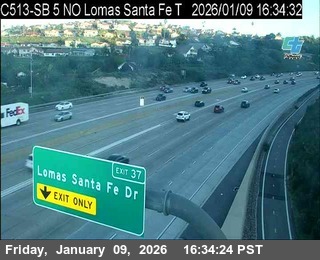 (C513) I-5 : SB North of Lomas Santa Fe T