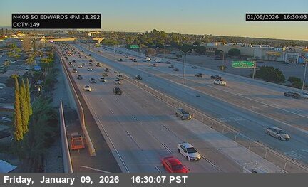 I-405 : (149) South of Edwards