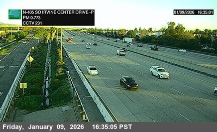 I-405 : (231) South of Irvine Center Drive