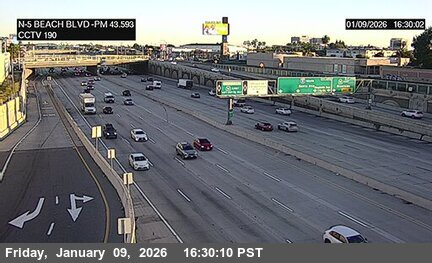 I-5 : (190) North of Beach Boulevard