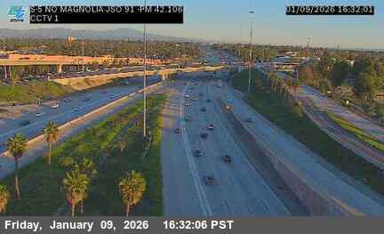 I-5 : (1) North of Magnolia Avenue (South Of SR-91)