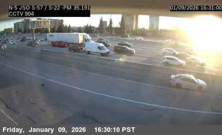 I-5 : (904) NB I-5 JSO SR-57/SR-22