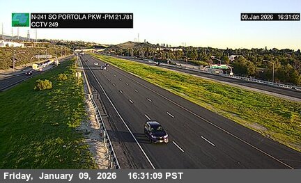 SR-241 : (249) 80 Meters South of Portola Parkway Undercross