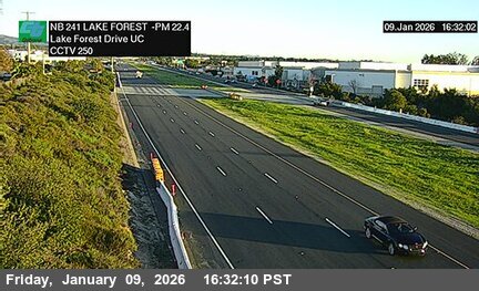 SR-241 : (250) 40 Meters SO Lake Forestreet Drive Undercross