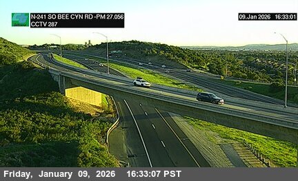 SR-241 : (287) 750 Meters SO Bee Canyon Road