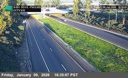 SR-261 : (310) 200 Meters South of I-5