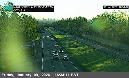 SR-261 : (314) 80 Meters South of Portola Parkway (West) Overcross