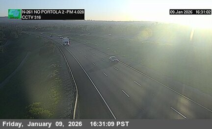 SR-261 : (316) 1900 Meters North of Portola Parkway (West) Overcross