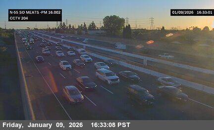 SR-55 : (204) South of Meats Avenue