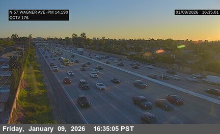 SR-57 : (176) North of Wagner Avenue