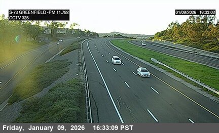 SR-73 : (325) North of Greenfield Drive Undercross