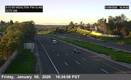 SR-73 : (326) South of Moulton Parkway Undercross