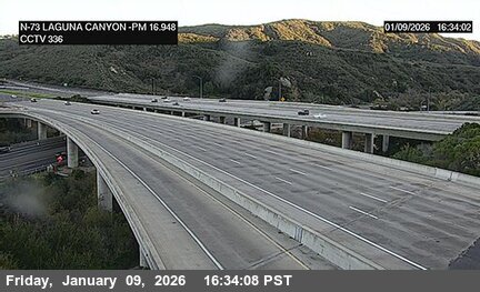 SR-73 : (336) North of Laguna Canyon Road Undercross A