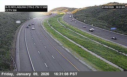 SR-73 : (338) North of Laguna Canyon Road Undercross C