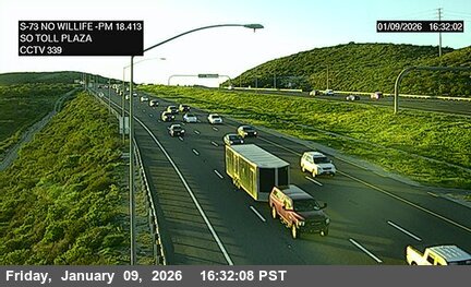 SR-73 : (339) South of Toll Plaza/ North of Wildlife