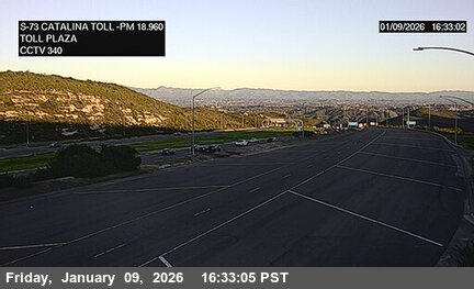 SR-73 : (340) Catalina View Toll Plaza