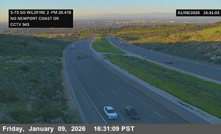 SR-73 : (343) North of Newport Coast Drive