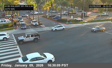 SR-90 : (505) Walmart Drwy NE Corner