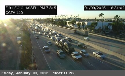 SR-91 : (140) East of Glassell Street