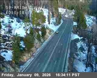 Hwy 50 at Wrights Lake 1