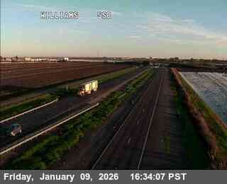 Hwy 5 at Williams SB