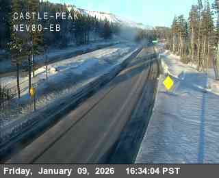 Hwy 80 at Castle Peak