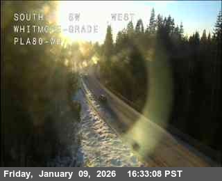Hwy 80 at Whitmore Grade