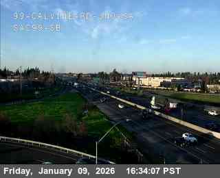 Hwy 99 at Calvine