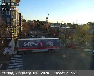 T250S -- SR-123 : 40th Street - Looking South