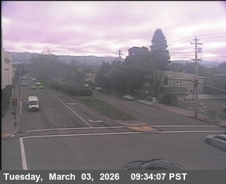 T263E -- SR-123 : AT STANFORD AV Looking East