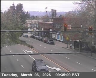 T263N -- SR-123 : AT STANFORD AV Looking North