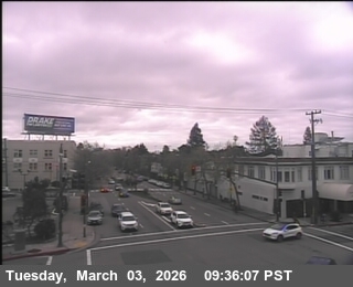 T263S -- SR-123 : AT STANFORD AV Looking South