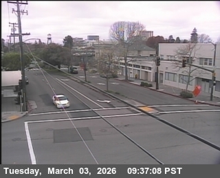 T263W -- SR-123 : AT STANFORD AV Looking West