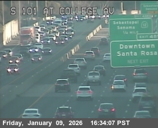 TV141 -- US-101 : College Avenue