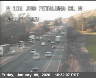 TV144 -- US-101 : North Of Petaluma Blvd
