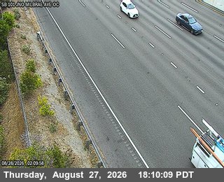 TV411 -- US-101 : AT JNO MILLBRAE AVE OC