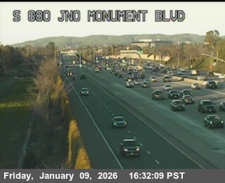 TV818 -- I-680 : North Of Monument Blvd