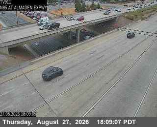 TV911 -- SR-85 : AT ALMADEN EXPRESS WAY