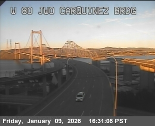 TV972 -- I-80 : Just West Of Carquinez Brdg