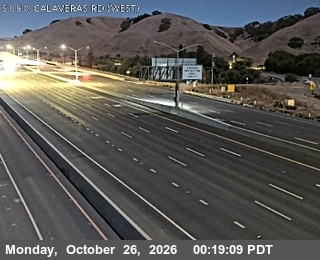 TVA28 -- I-680 : AT CALAVERAS RD