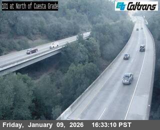 US-101 : North of Cuesta Grade