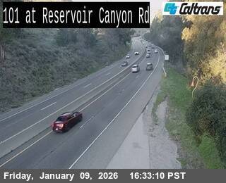 US-101 : Reservoir Canyon Road