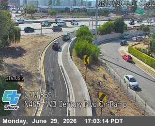 I-405 : (869) WB Century Blvd On-Ramp