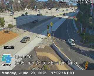 I-405 : (870) n/o Century Blvd On-Ramp