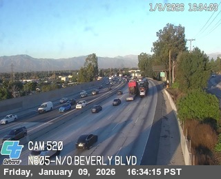 I-605 : (520) North of Beverly Blvd
