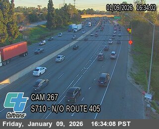 I-710 : (267) North of I-405