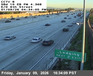 I-10 : (08) E/O Sixth Street