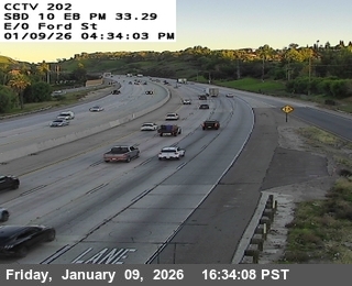 I-10 : (202) East of Ford Street