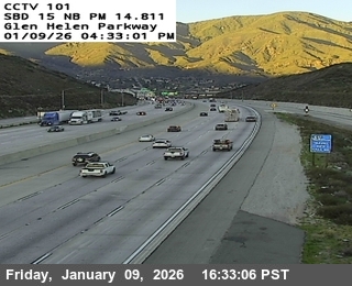 I-15 : (101) Glen Helen Parkway