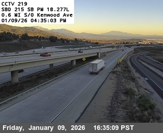 I-15 : (219) 0.6mi South Of Kenwood